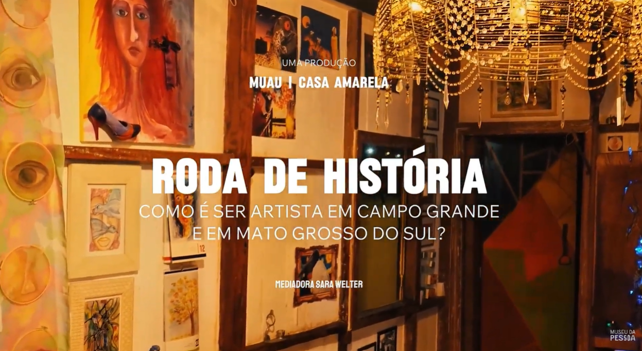 Roda de história: Como é ser artista em Campo Grande e no MS?